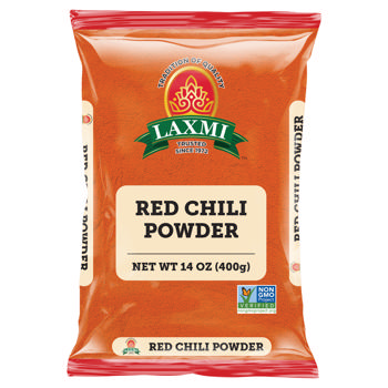 LX. RED CHILI POWDER 20X400 GM (NONGMO)