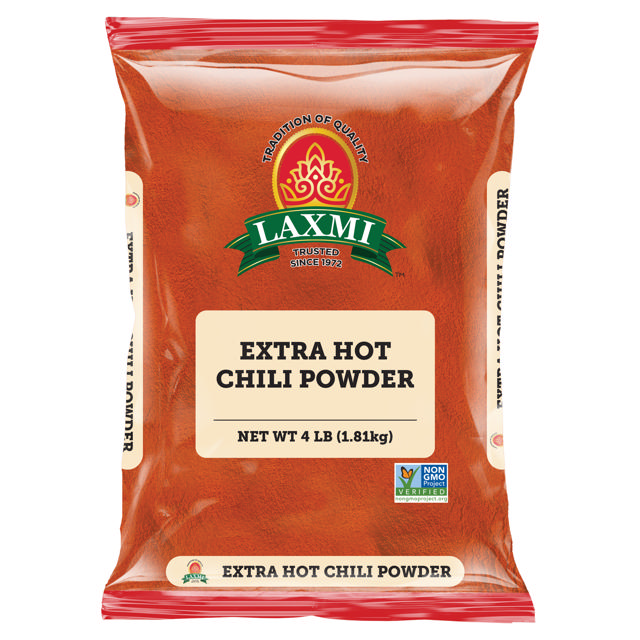 LX. EXTRA HOT CHILI POWDER 6X4 LB (NONGMO)