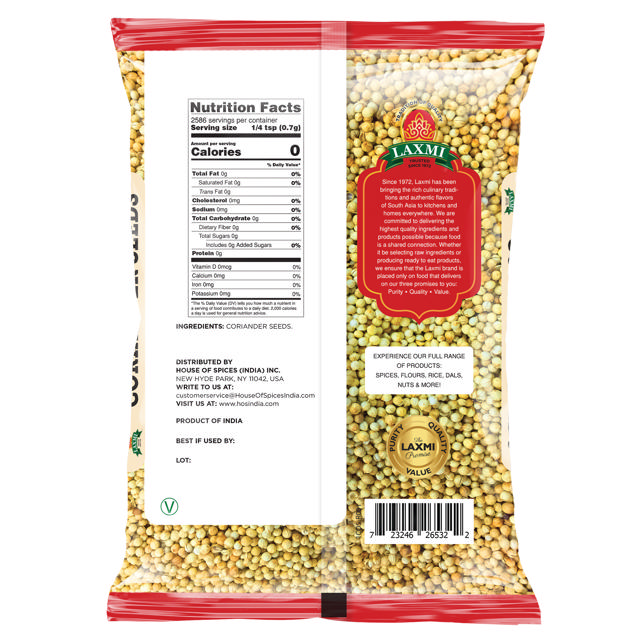 LX. CORIANDER SEED 6X4 LB