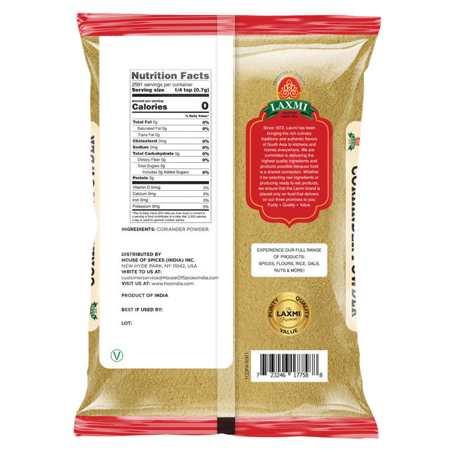 LX. CORIANDER POWDER 6X4 LB (NONGMO)