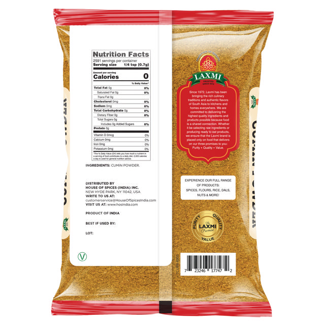 LX. CUMIN POWDER 6X4 LB (NONGMO)