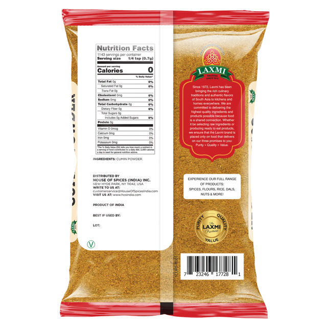 LX. CUMIN POWDER 10X800 GM (NONGMO)