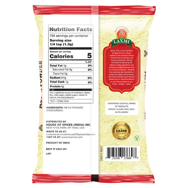 LX. METHI POWDER 20X200 GM (NONGMO)