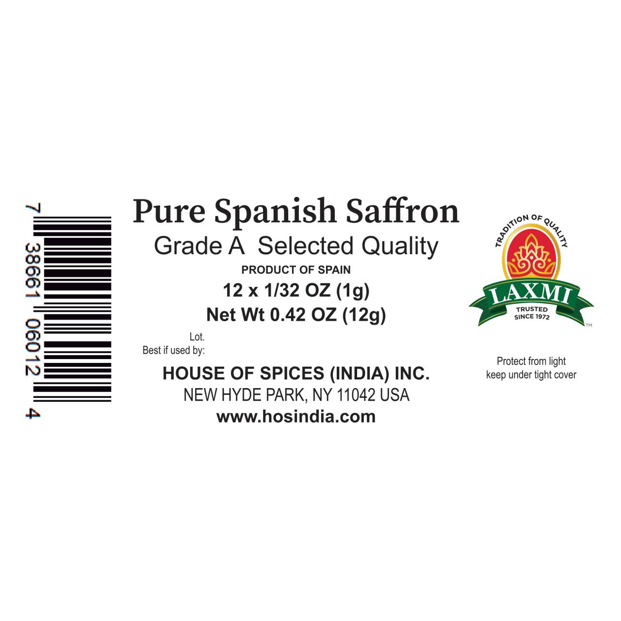 LX. SUN SAFFRON 84X12X1 GM 