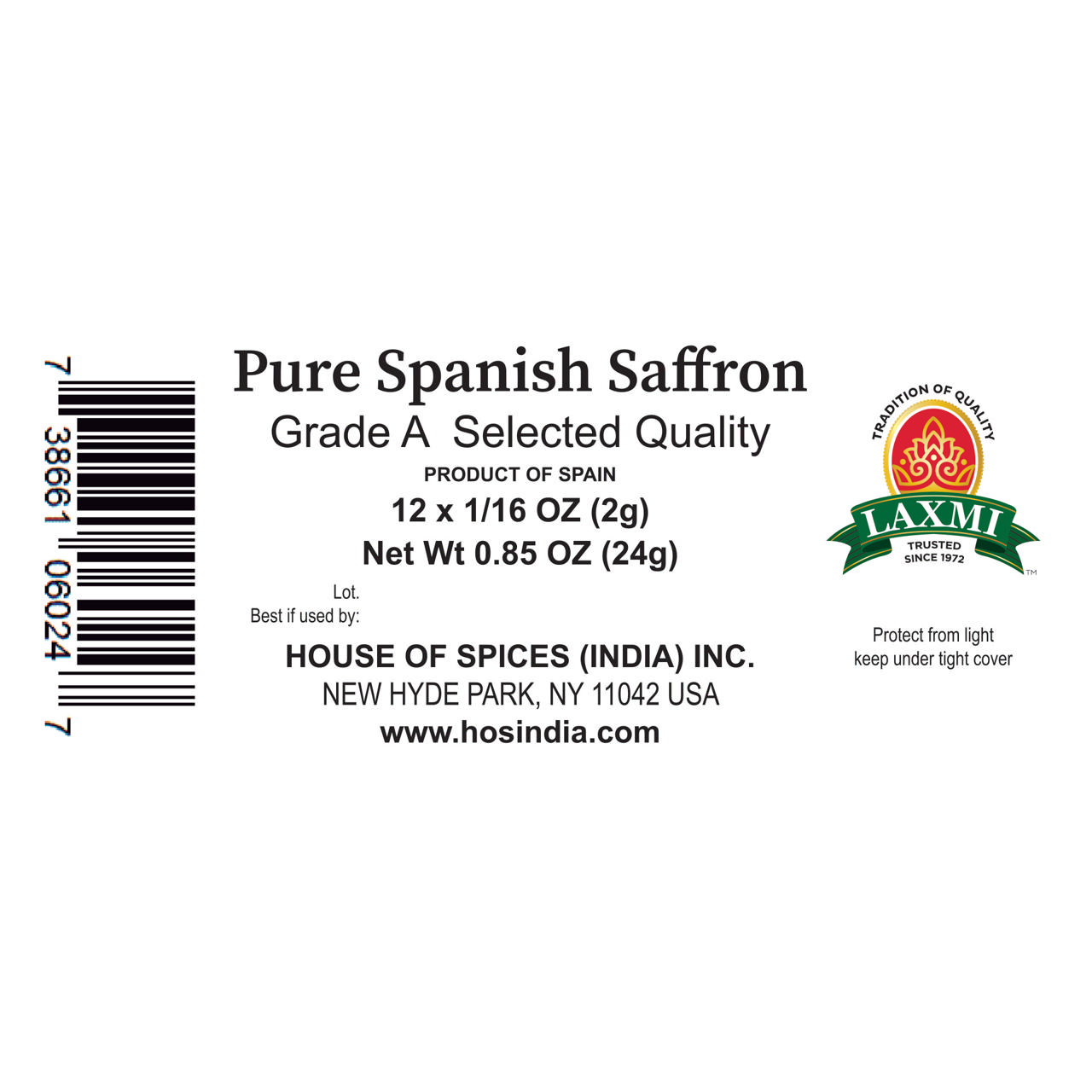 LX. SUN SAFFRON 42X12X2 GM 