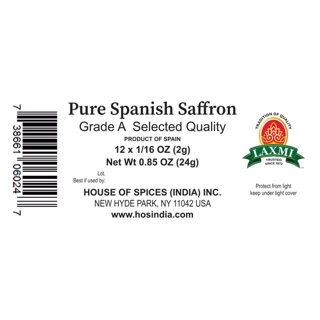 LX. SUN SAFFRON 12X2 GM IN