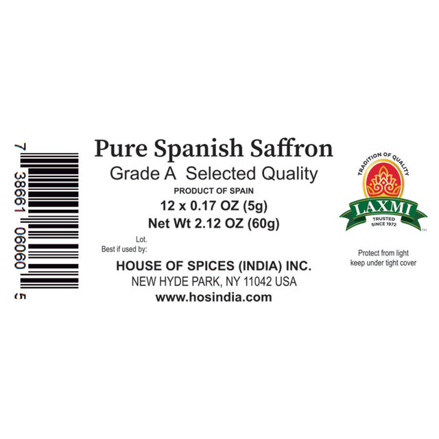 LX. SUN SAFFRON 20X12X5 GM MC