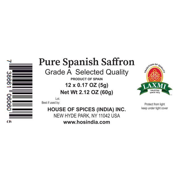 LX. SUN SAFFRON 12X5 GM IN (Diwali Promo)