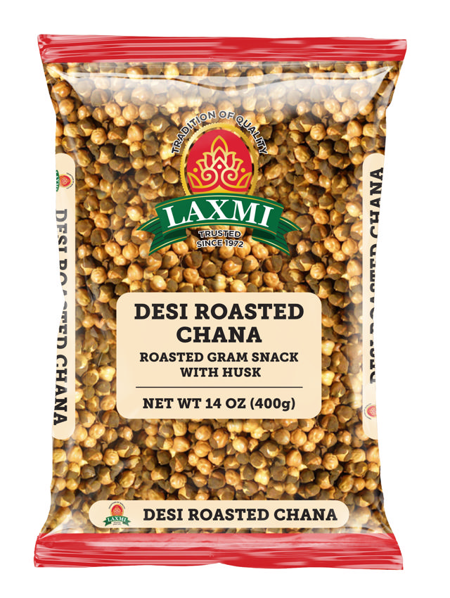 LX. DESI ROASTED CHANA (POUCH) 20X400 GM