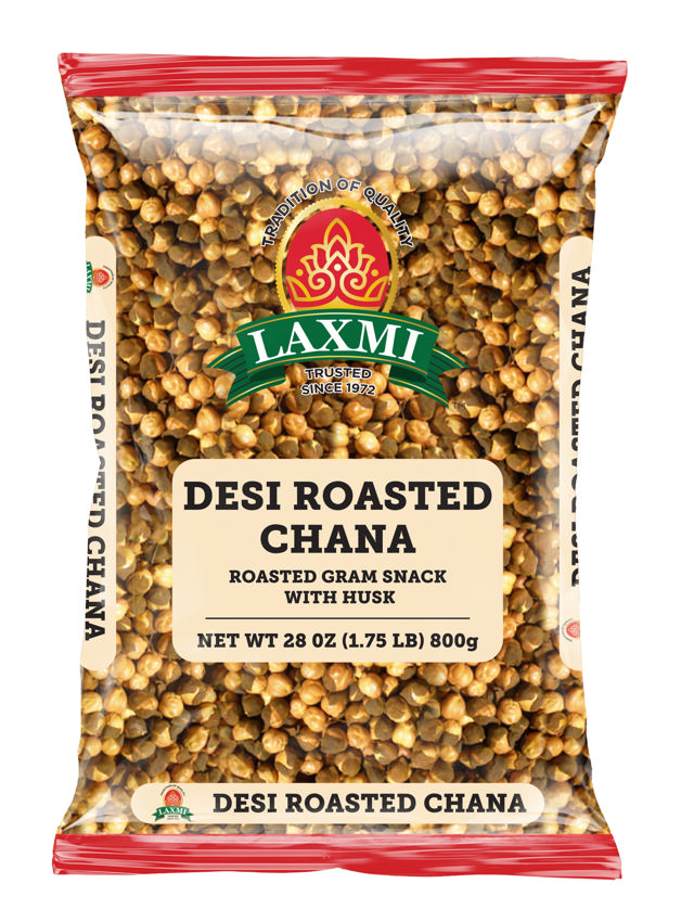 LX. DESI ROASTED CHANA (POUCH) 10X800 GM