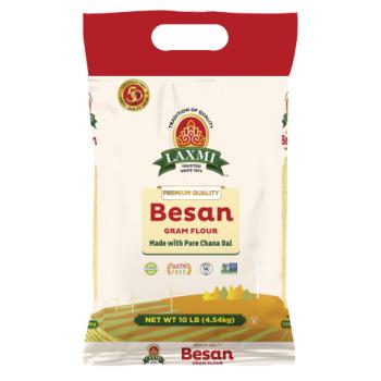 LX. FRESHLY MILLED BESAN FLOUR 4X10 LB (NONGMO)