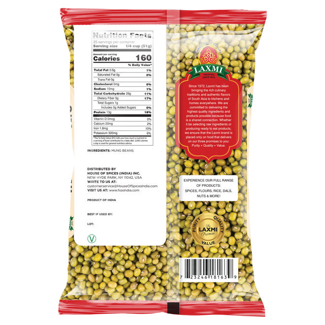 LX. WHOLE MOONG BOLD 10X4 LB