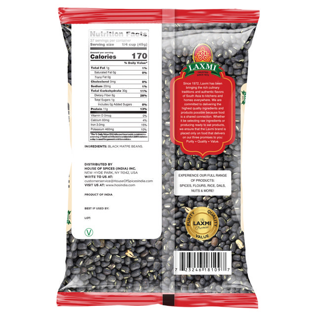 LX. WHOLE URAD 10X4 LB