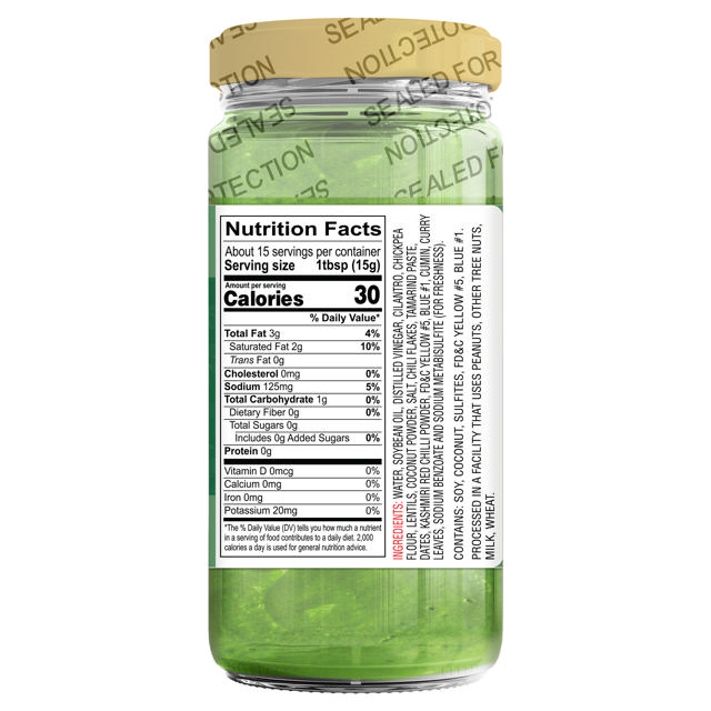 LX. IDLI CHUTNEYY 12X8 OZ