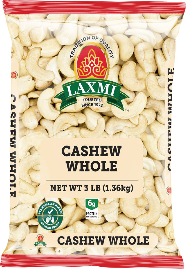 LX. CASHEW WHOLE 8X3 LB