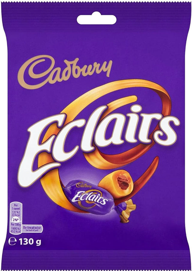 CADBURY ECLAIRS 12X130 GM