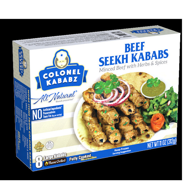 COLONEL BEEF SEEKH KABAB (8PCS) 12X312 GM