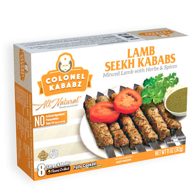 COLONEL LAMB SEEKH KABAB (8PCS) 12X312 GM