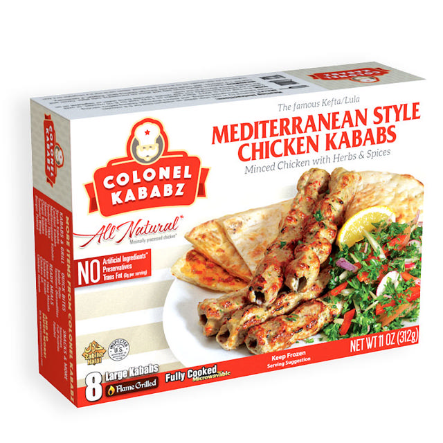 COLONEL MEDI CHICKEN ADANA KABAB (8PCS) 12X312 GM