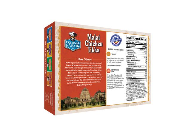 COLONEL MALAI CHICKEN TIKKA 12X312 GM