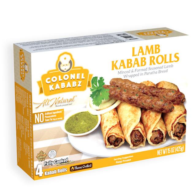 C.K. LAMB KABAB ROLL W CHUT. 12X474 GM 4PC