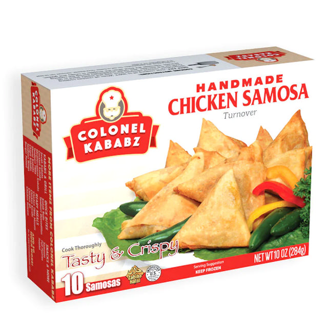 K.F. CRISPY CHICKEN SAMOSA (12 PCS) 12X312 GM