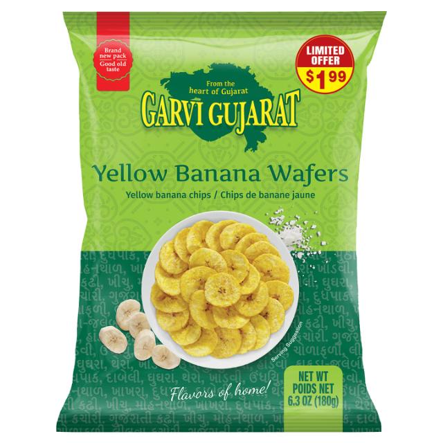 G.G. BANANA CHIPS YELLOW 20X180 GM (PROMO-B2G1F)