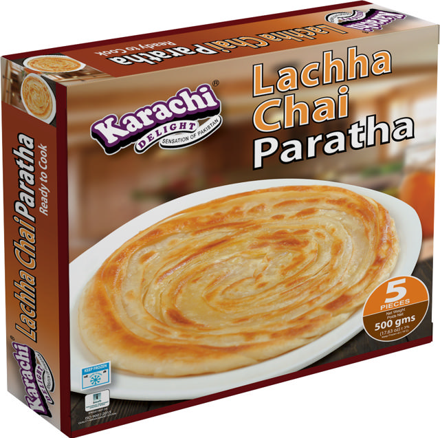 K.D LACHHA CHAI PARATHA 20X5X100 GM