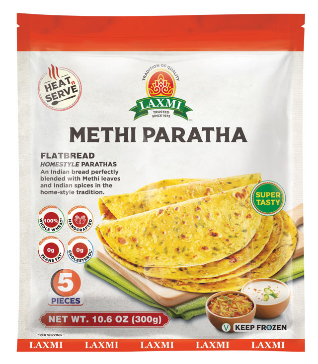 LX. METHI PARATHA 24X5X60 GM