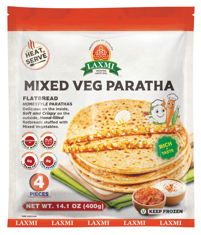 LX. MIXED VEG PARATHA 24X4X100 GM
