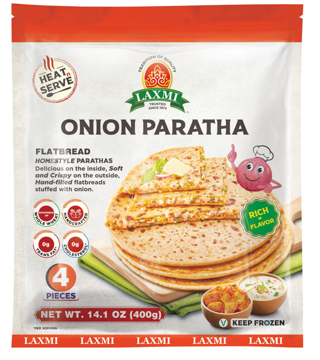 LX. ONION PARATHA 24X4X100 GM