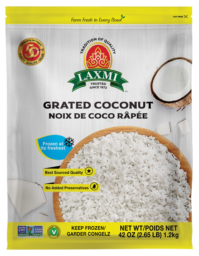 LX. FROZEN GRATED COCONUT 10X1.2KG (NGMO)