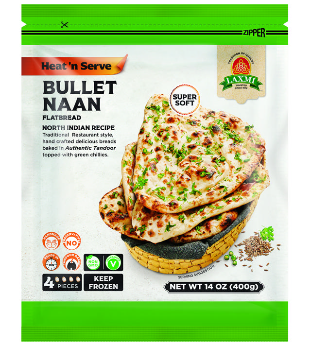 LX. BULLET NAAN 24X4X100 GM 