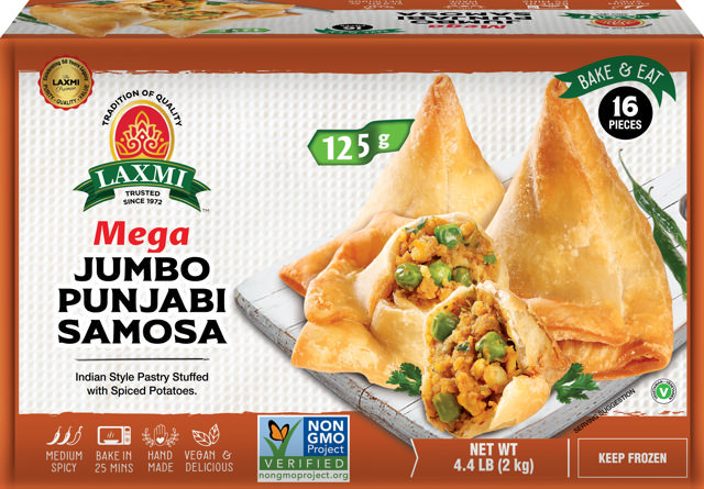 LX. PUNJABI MEGA SAMOSA BLK 6X16X125 GM