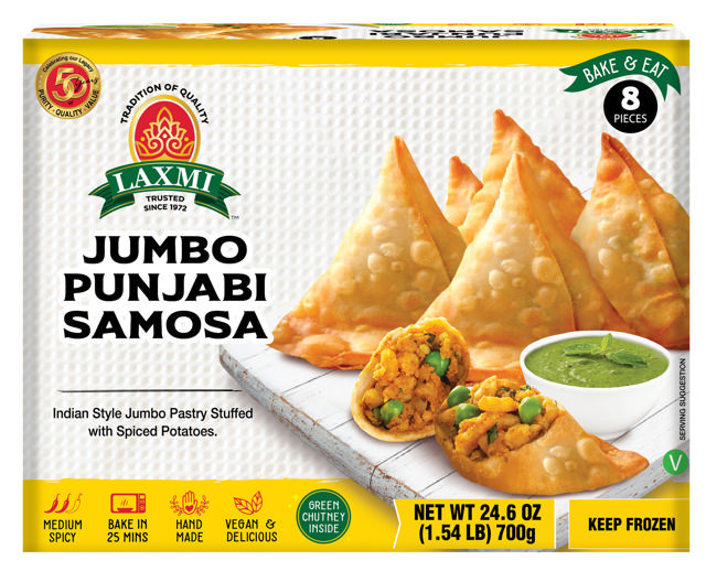 LX. PUNJABI JUMBO SAMOSA (NONG) 12X8X75 GM [NP]