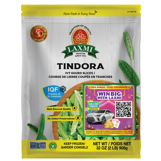 LX. FROZEN TINDORA CUT BLK 8X908 GM (DIWALI PROMO)
