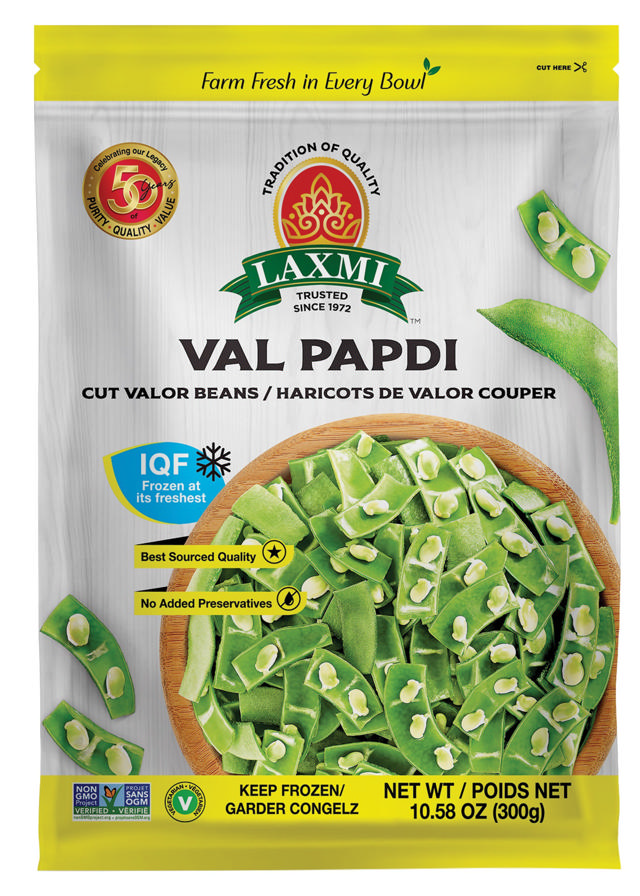 LX. FROZEN VAL PAPDI 24X300 GM (NONGMO)
