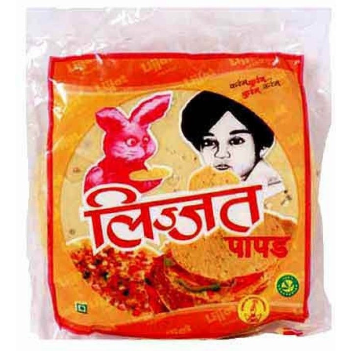 LIJJAT CUMIN PAPAD 80X200 GM 
