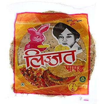 LIJJAT URAD BLACK PAPER PAPAD 20X200 GM IN