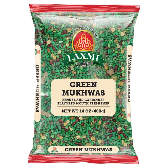 LX. MUKHWAS GREEN 20X400 GM
