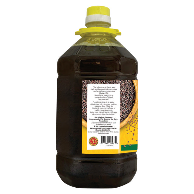 LX. KACHI GHANI MUSTARD OIL 6X68 OZ (2 LTR)