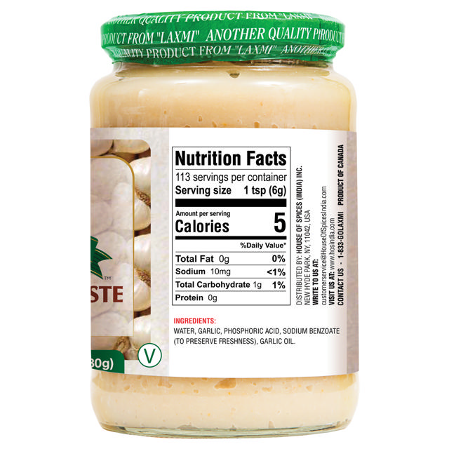 LX. GARLIC PASTE 12X24 OZ