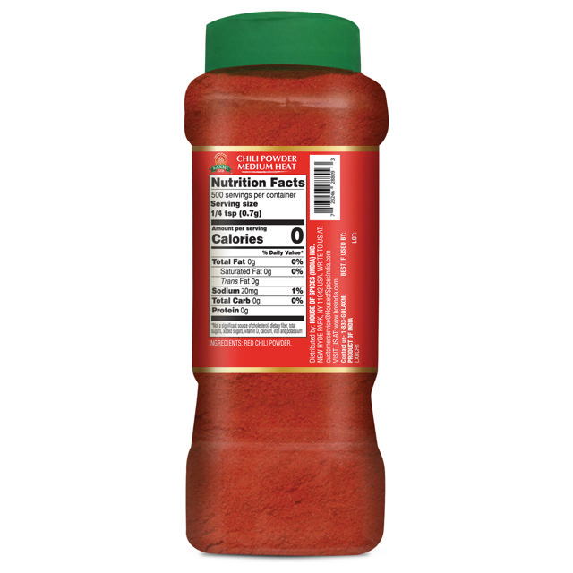 LX. RED CHILI POWDER (JAR) 12X350 GM (NONGMO)