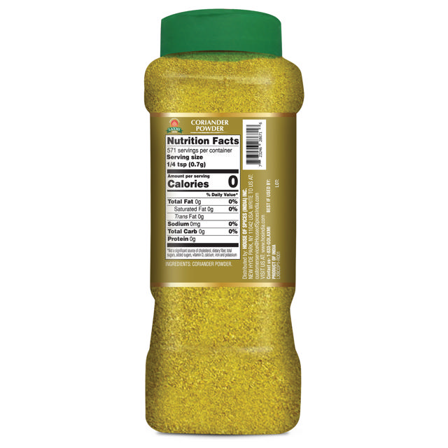 LX. CORIANDER POWDER (JAR) 12X400 GM (NONGMO)