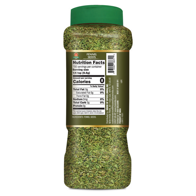 LX. FENNEL SEED (JAR) 12X350 GM (NONGMO)