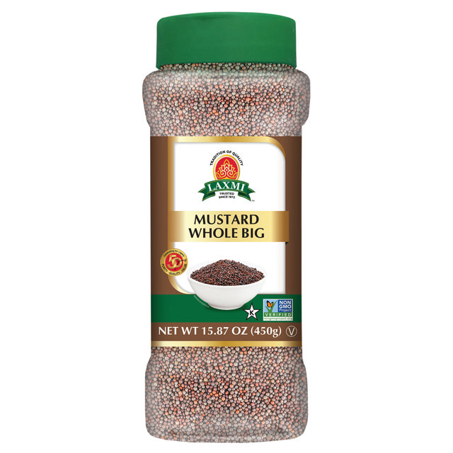 LX. MUSTARD SEED (JAR) 12X450 GM (NONGMO)