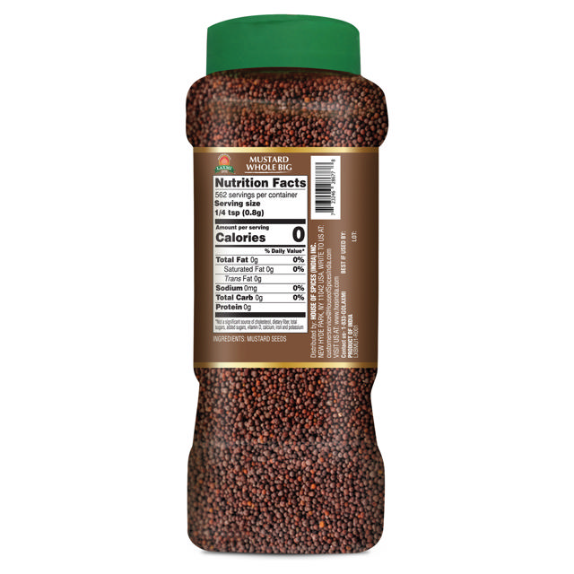 LX. MUSTARD SEED (JAR) 12X450 GM (NONGMO)