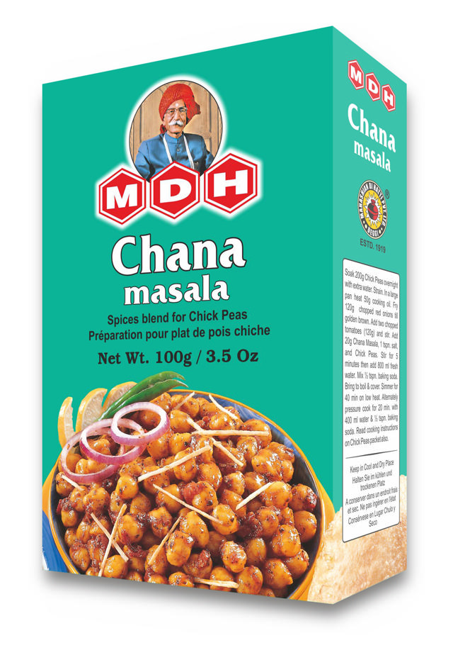 MDH CHANA MASALA 60X100 GM MC