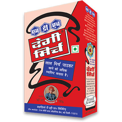 MDH DEGGI MIRCH POWDER 12X500 GM IN