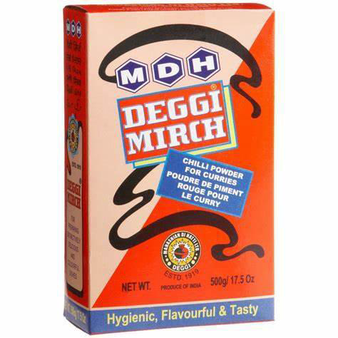MDH DEGGI MIRCH POWDER 4X500 GM IN